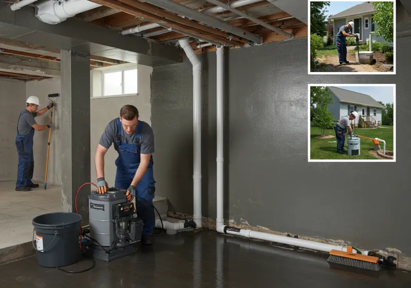 Basement Waterproofing and Flood Prevention process in Pittsboro, NC